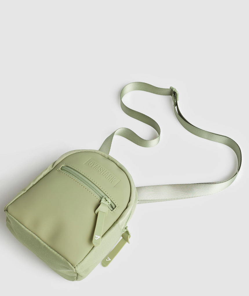 Gymshark Everyday Crossbody Bag Natural Sage Green Gymshark