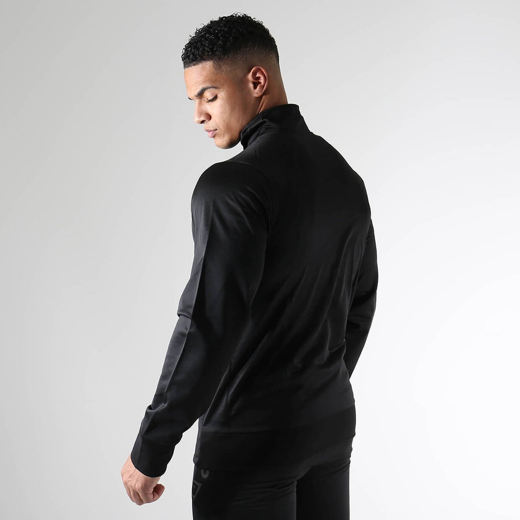 Gymshark Terrain Track Top Black Gymshark