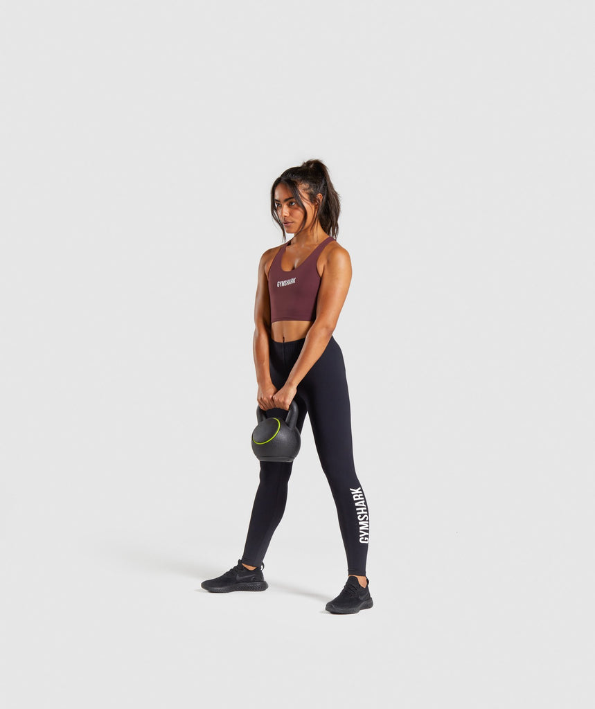 Gymshark Ark Sports Bra Berry Red Gymshark