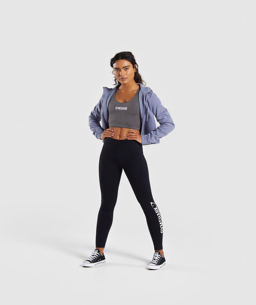 Gymshark Ark Sports Bra Charcoal Marl Gymshark