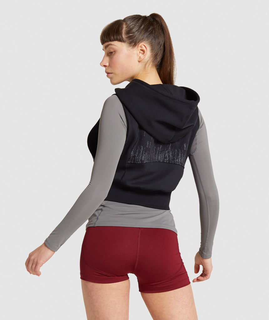 Gymshark combat sleeveless hoodie Clearance