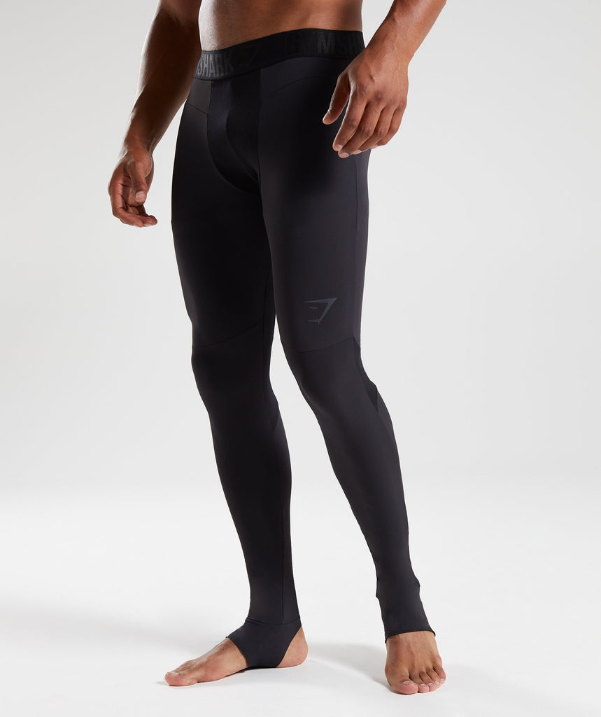 Gymshark Selective Compression Stirrup Leggings Black Gymshark