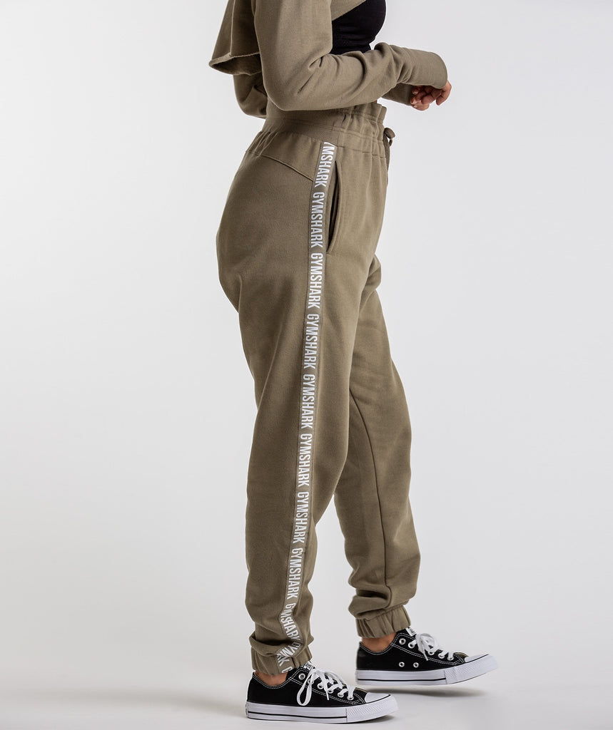 Gymshark Oversized Joggers Washed Khaki Gymshark