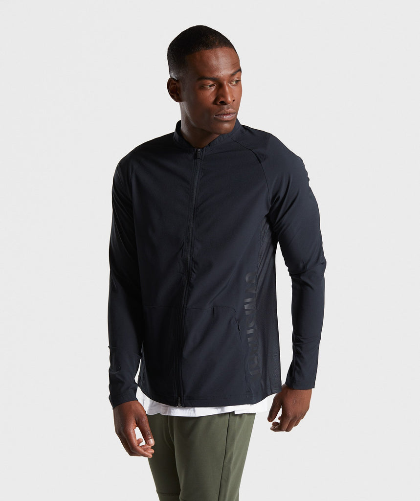 Gymshark Shadow Bomber Jacket Black Gymshark