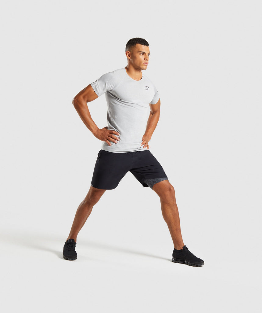 Gymshark 2 In 1 Training Shorts Black Gymshark