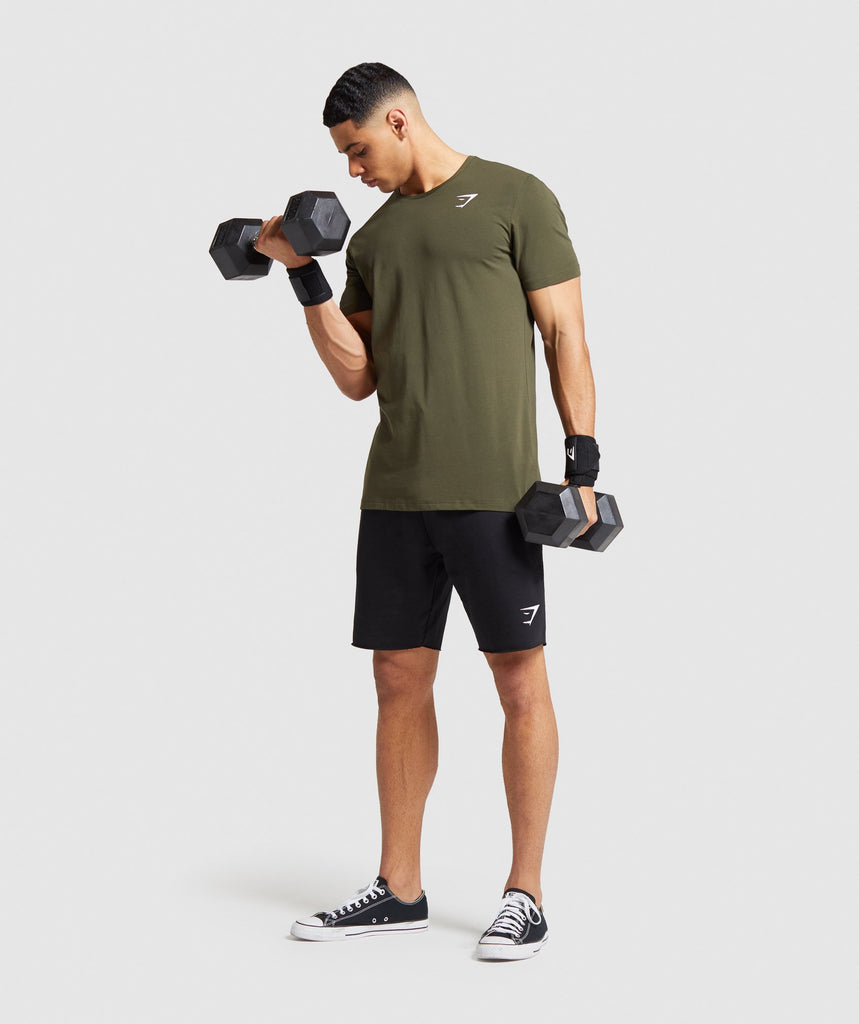 Gymshark Wrist Straps Black Gymshark