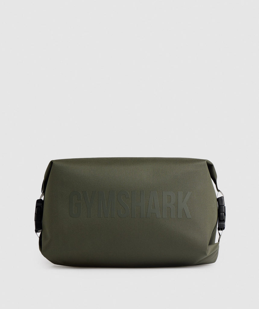 Gymshark XSeries Wash Bag Core Olive Gymshark